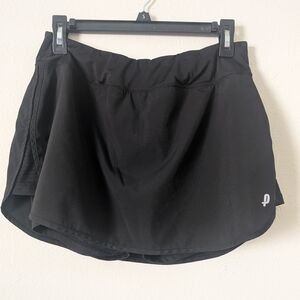 Penn Athletic Skort, Black, Size Large Tennis Golf Pickleball